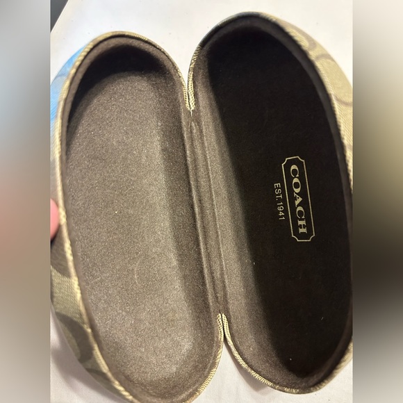 Coach sunglass/glasses case - Picture 3 of 4